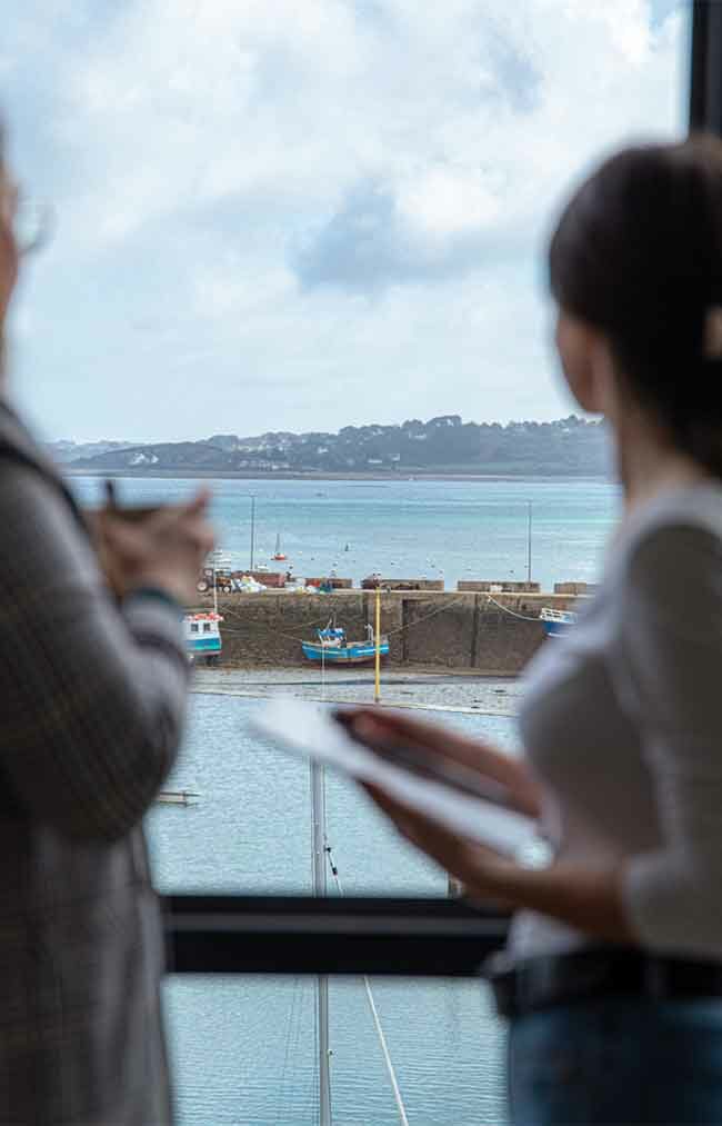 shooting photos pour le Nautica Hôtel à Perros Guirec en Bretagne