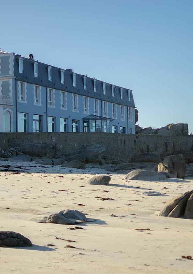 shooting photos pour l'hôtel de la mer à Brignogan en Bretagne